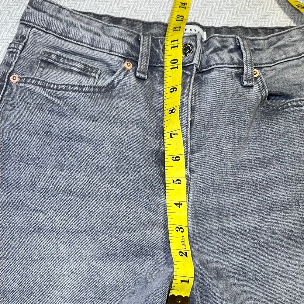 Papaya Denim Grey high rise Jeans.  Size 10. - Picture 7 of 11